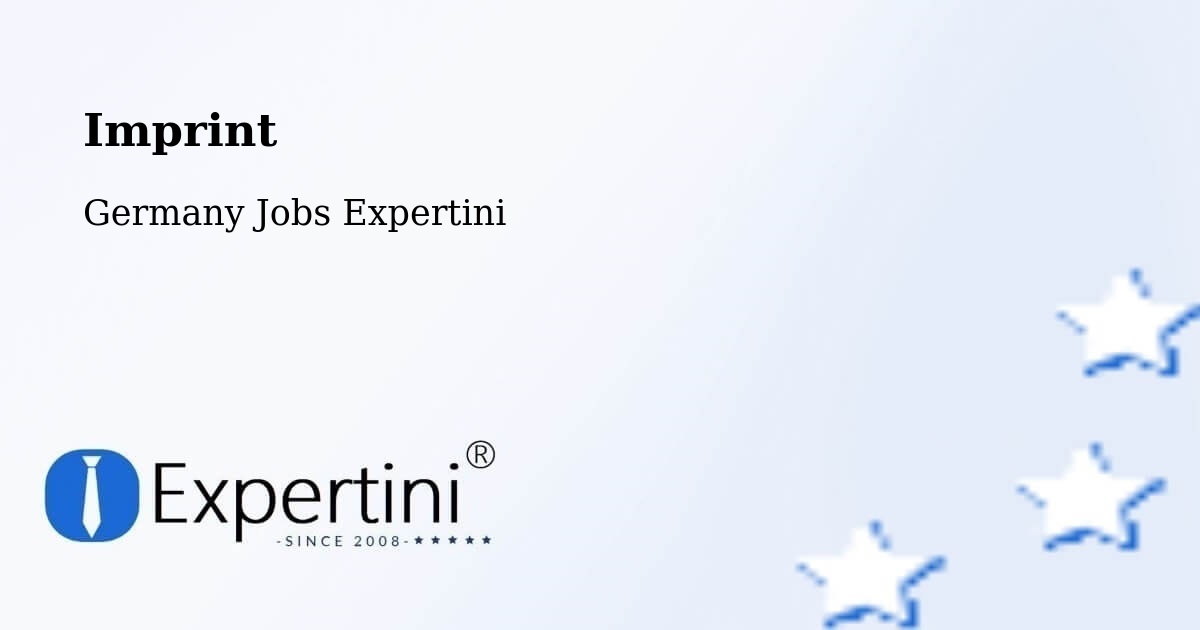 Imprint – Ostrach - Germany Jobs Expertini